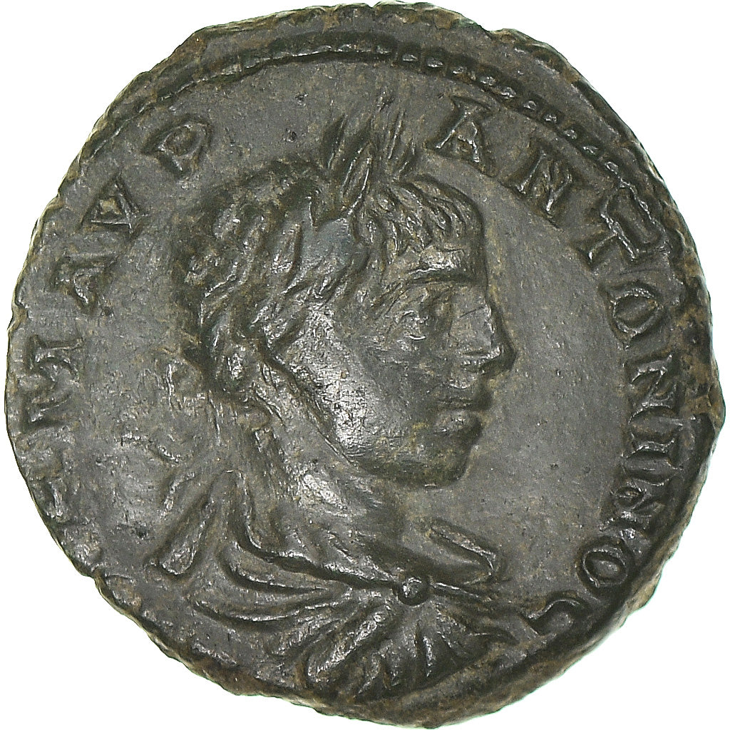 Münze, Moesia Inferior, Elagabalus, Hemiassarion, 218-222, Nicopolis ad Istrum