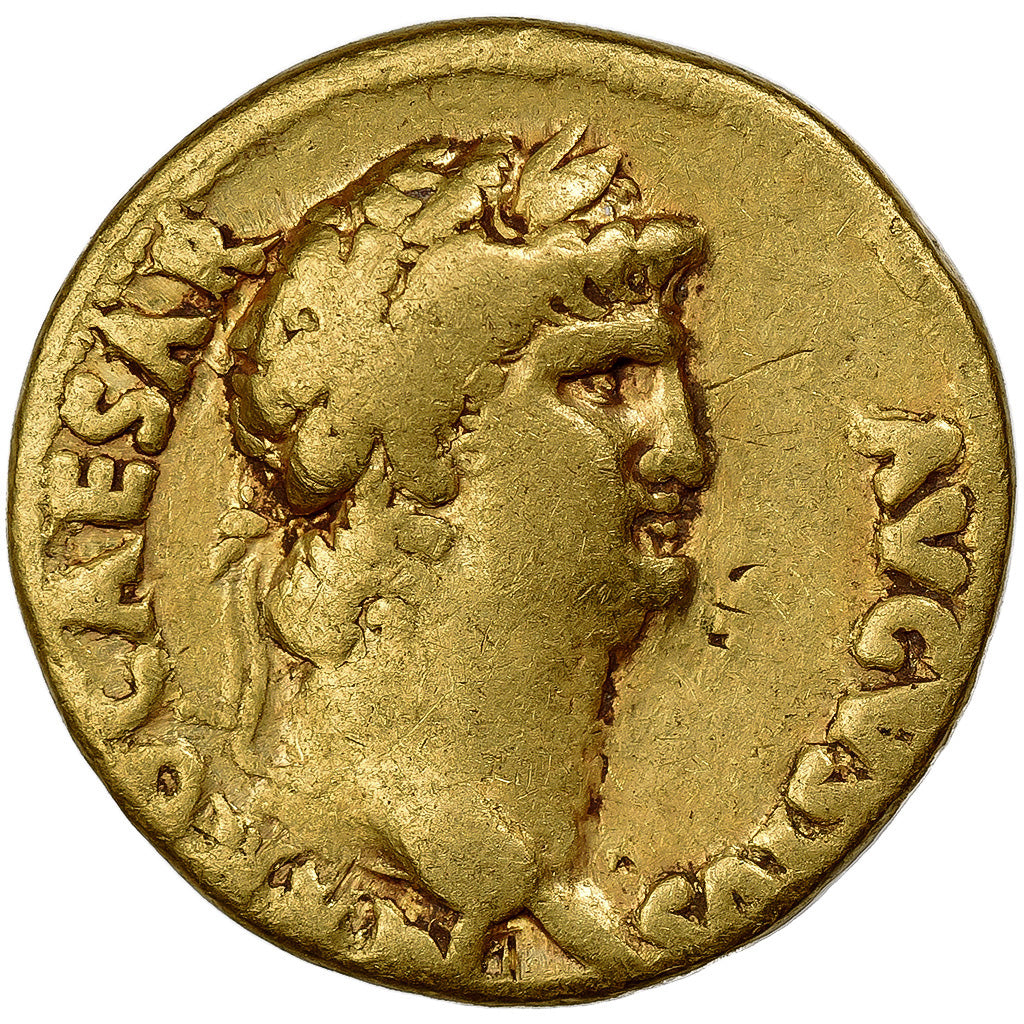 Nero, Aureus, 65-66, Rome, Gold, VF(20-25), RIC:58