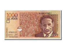 Biljet, Colombia, 1000 Pesos, 2009, KM:456l, NIEUW