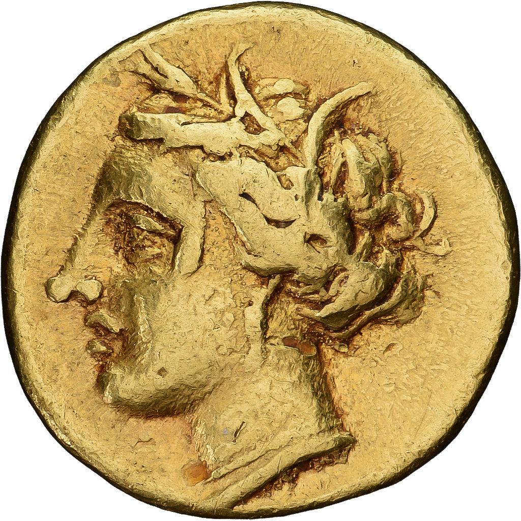 Sicily, Agathokles, 25 Litra, 317-289 BC, Syracuse, Gold, EF(40-45), SNG-Cop:752