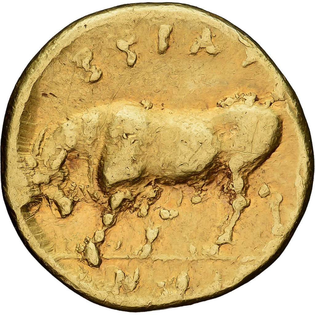 Sicily, Agathokles, 25 Litra, 317-289 BC, Syracuse, Gold, EF(40-45), SNG-Cop:752