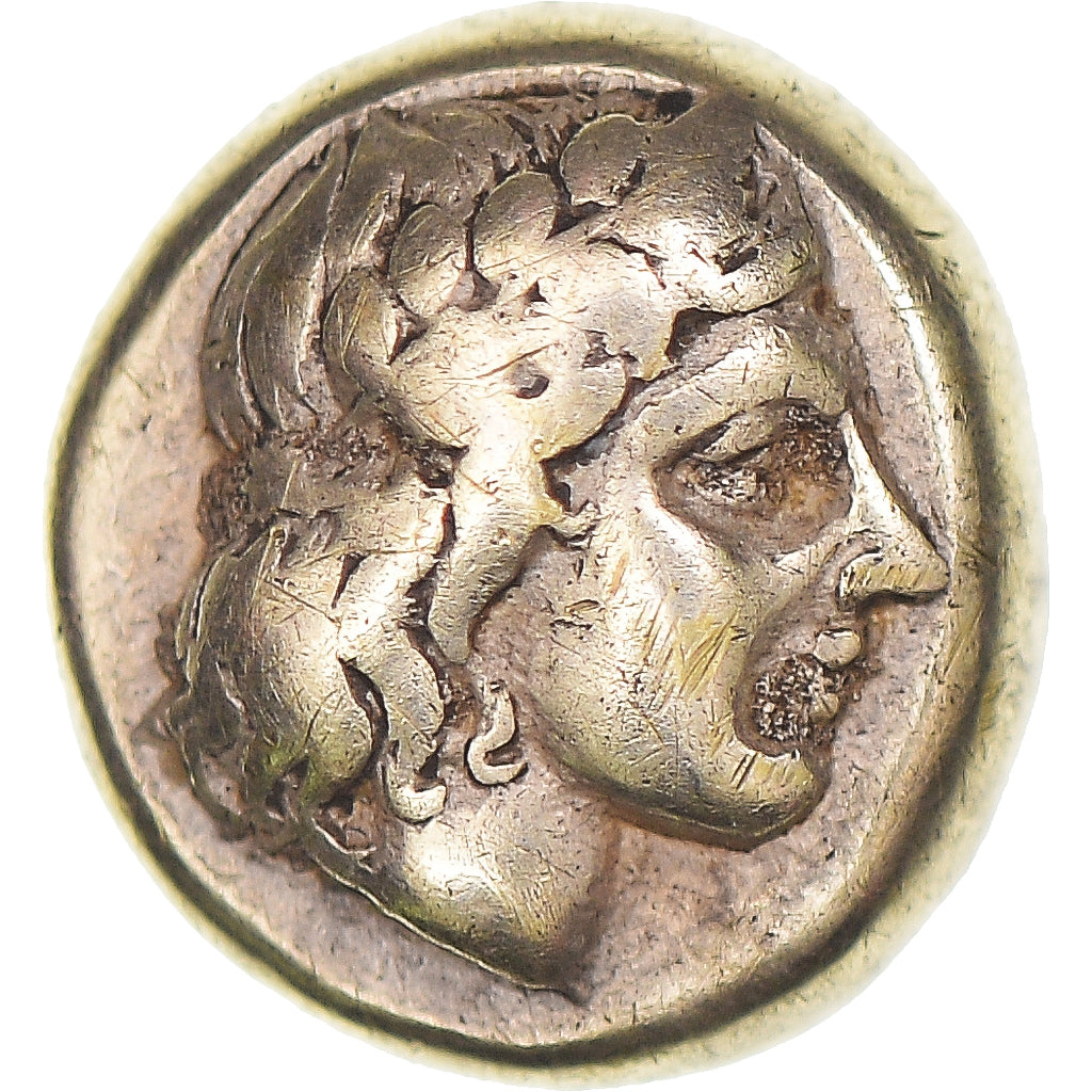 Coin, Lesbos, Hekte, ca. 480-350 BC, Mytilene, EF(40-45), Electrum