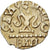 Moneta, Francia, Triens, Sigebert Moneyer, 7TH CENTURY, Banassac, SPL-, Oro