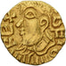 Moeda, França, Triens, FREDVLFVS Moneyer, ca. 7th century, Bourges, BETOREX