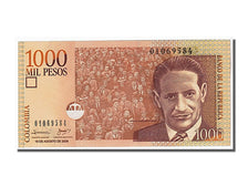 Banknot, Colombia, 1000 Pesos, 2009, KM:456l, UNC(65-70)