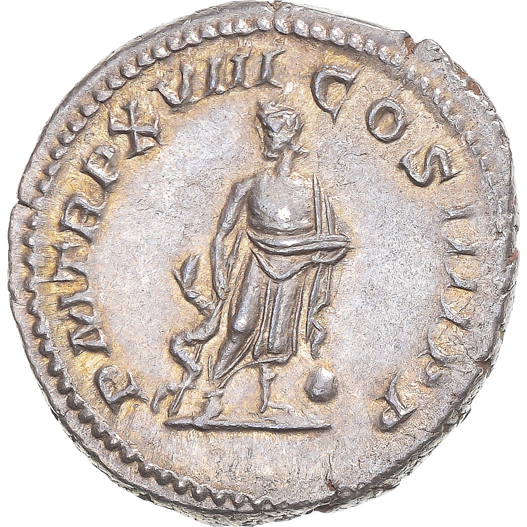 Caracalla, Denarius, 215, Rome, Silver, AU(55-58), RIC:251