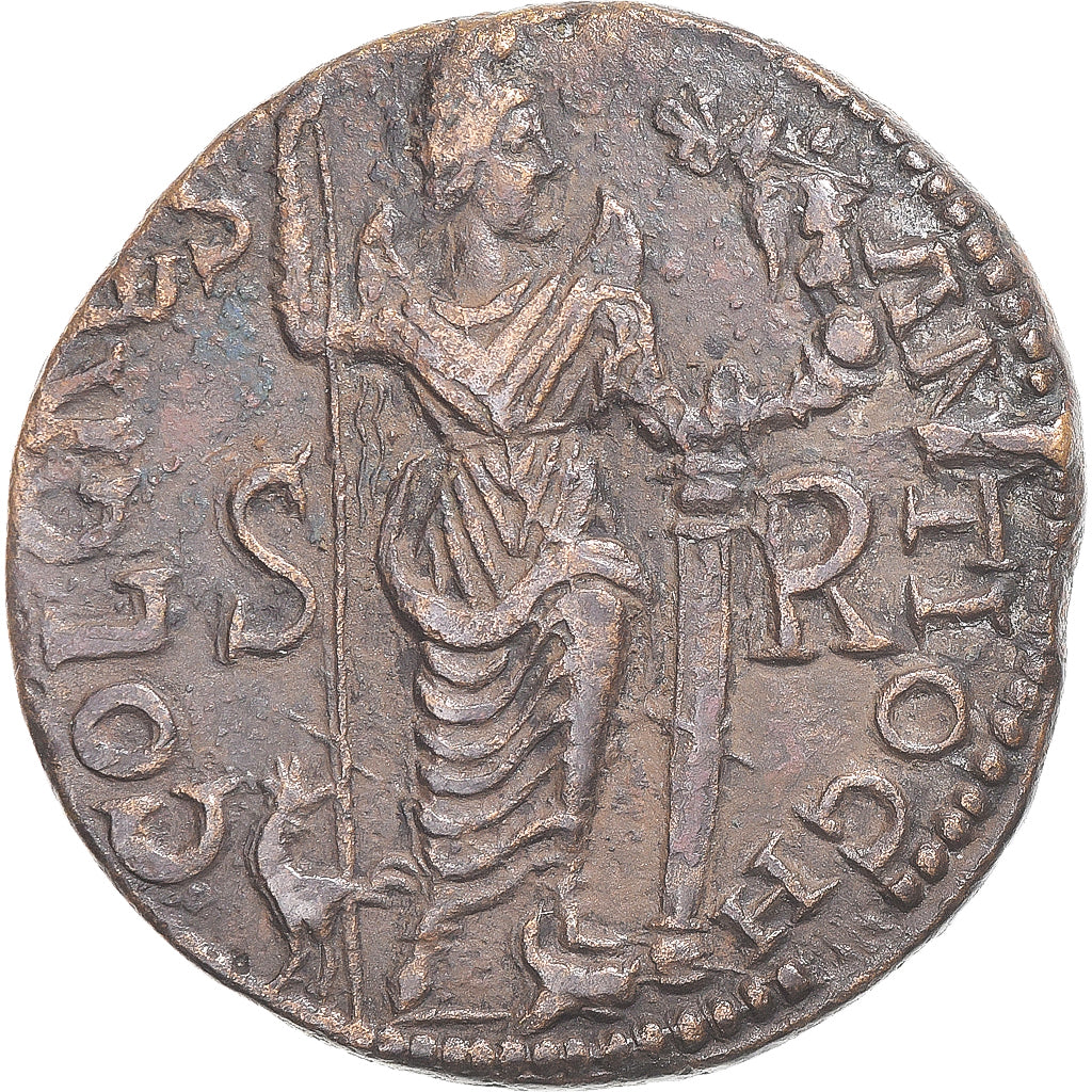 Coin, Pisidia, Gordian III, Sestertius, 238-244, Antioch, EF(40-45), Bronze
