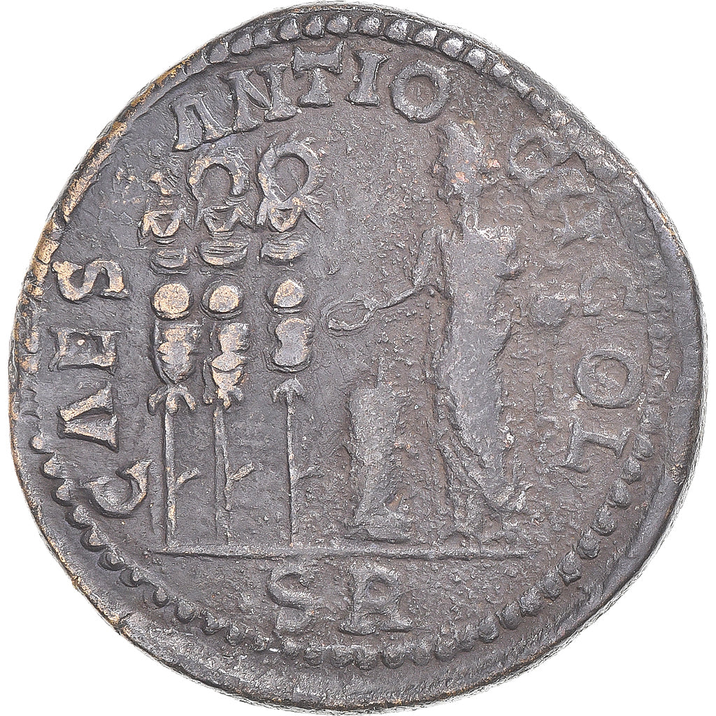 Moneda, Pisidia, Gordian III, Sestercio, 238-244, Antioch, MBC, Bronce
