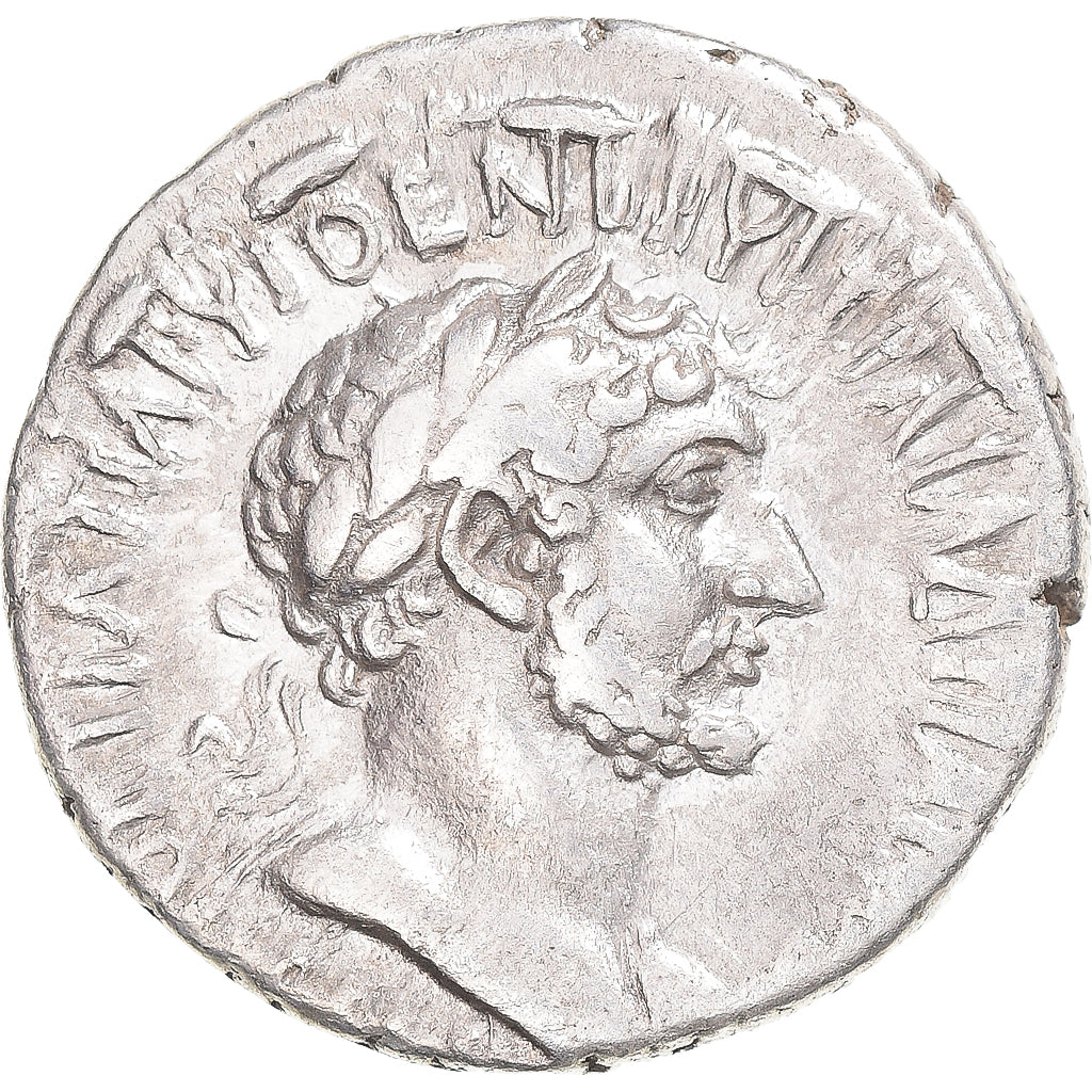 Moeda, Cilícia, Hadrian, Tridrachm, 117-138, Tarsos, AU(50-53), Prata
