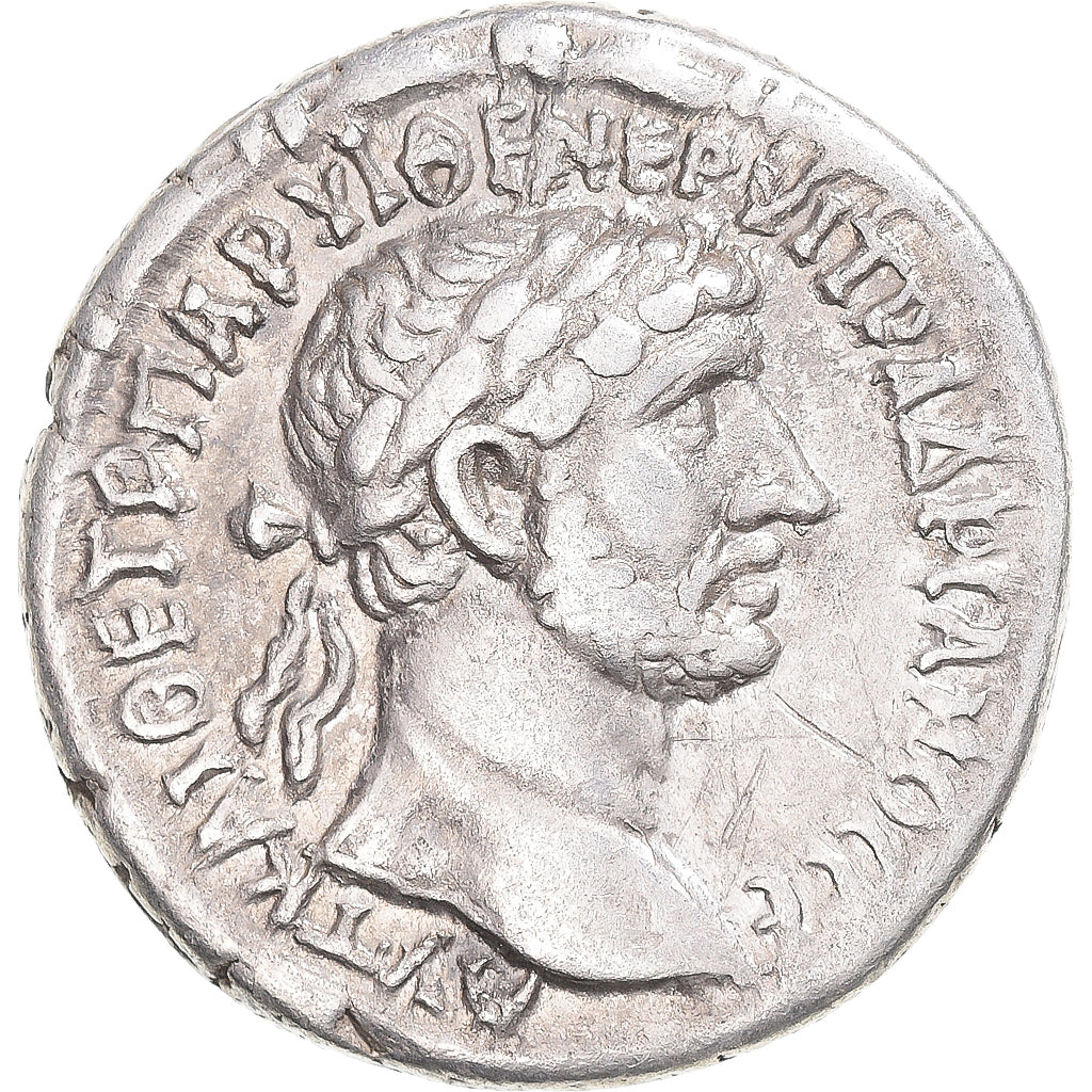 Moneta, Cilicia, Hadrian, Tridrachm, 117-138, Tarsos, AU(50-53), Srebro