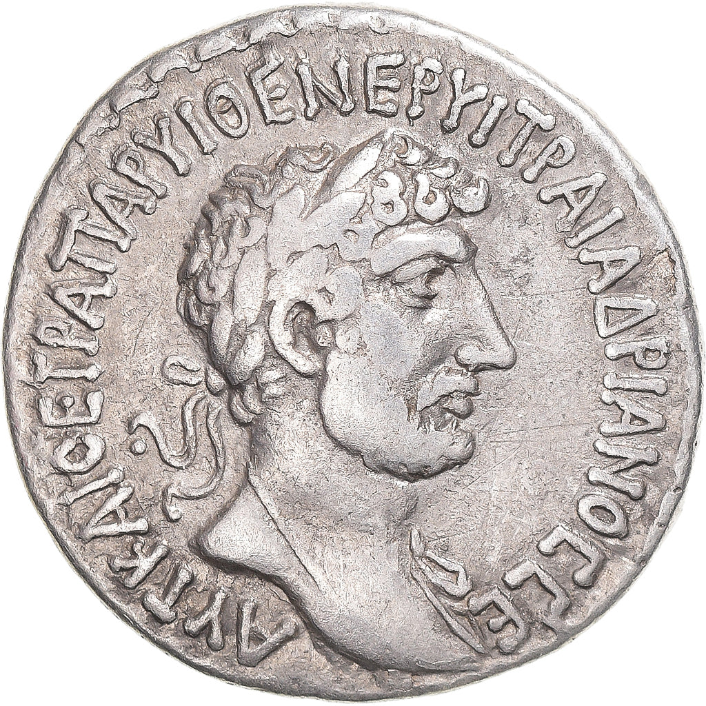 Münze, Cilicia, Hadrian, Tridrachm, 117-138, Tarsos, SS, Silber, RPC:III-3263