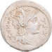 Sergia, Denarius, 116-115 BC, Rome, Silver, EF(40-45), Crawford:286/1