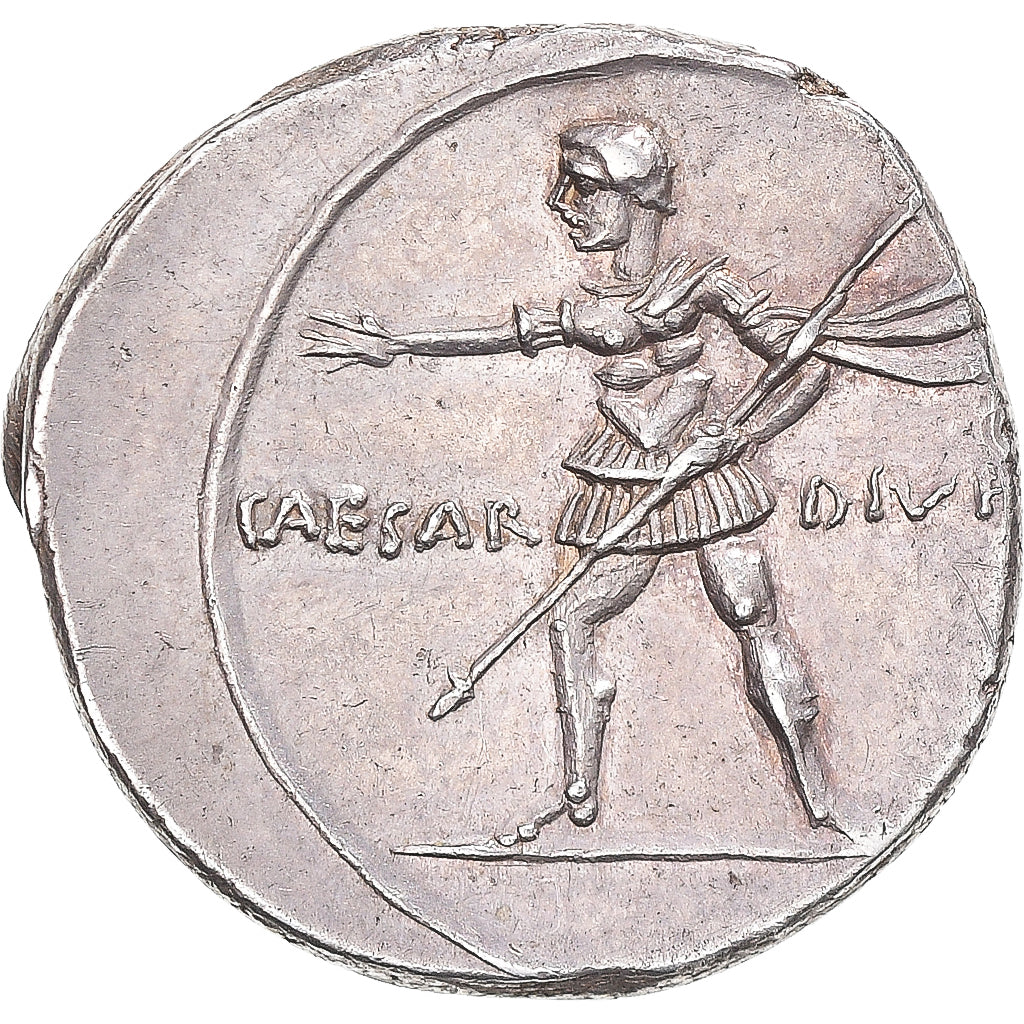 Octavian, Denarius, 32-29 BC, Rome, Silver, MS(60-62), Cohen:70, RIC:251