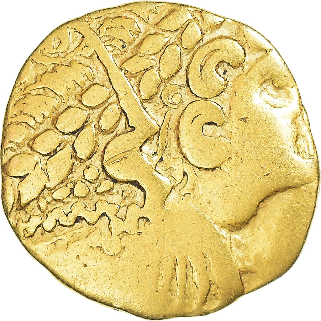 Moneta, Ambiani, 1/4 Stater, 2nd century BC, Amiens, BB, Oro, Latour:7890