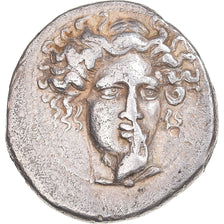 Coin, Thessaly, Drachm, 400-380 BC, Larissa, EF(40-45), Silver