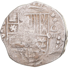 Coin, Bolivia, Philip IV, 8 Reales, Potosi, COB, AU(50-53), Silver