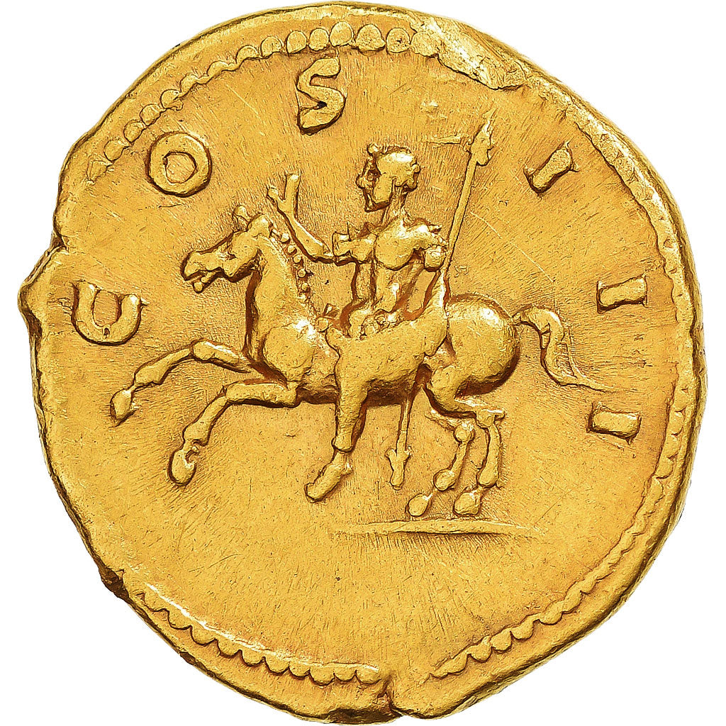 Hadrian, Aureus, 125-127, Rome, Gold, AU(50-53), RIC:779