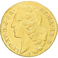 France, Louis XV, Double louis d'or de Béarn au bandeau, 1761, Pau, Or, TTB+