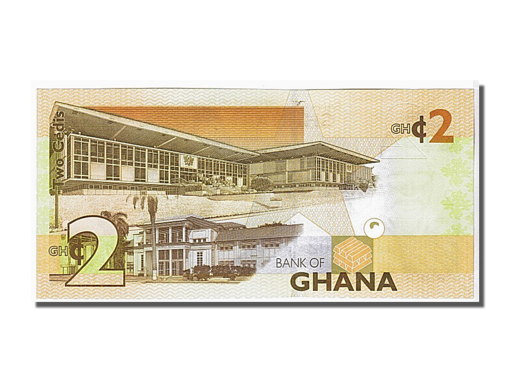 Billet, Ghana, 2 Cedis, 2010, KM:37a, NEUF