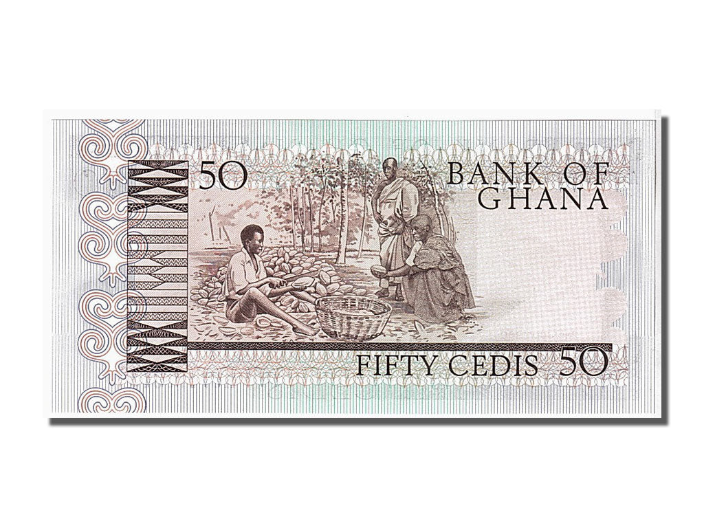 Billet, Ghana, 50 Cedis, 1980, NEUF
