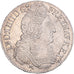 France, Louis XIV, Ecu aux 3 couronnes, 1709, Rennes, Argent, SUP+, Gadoury:229