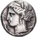 Carthaginian Sicily, Tetradrachm, ca. 320-300 BC, Entella?, Silver, VF(30-35)