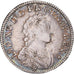 Coin, France, Louis XV, 1/4 Ecu Vertugadin, 1717, Montpellier, réformé