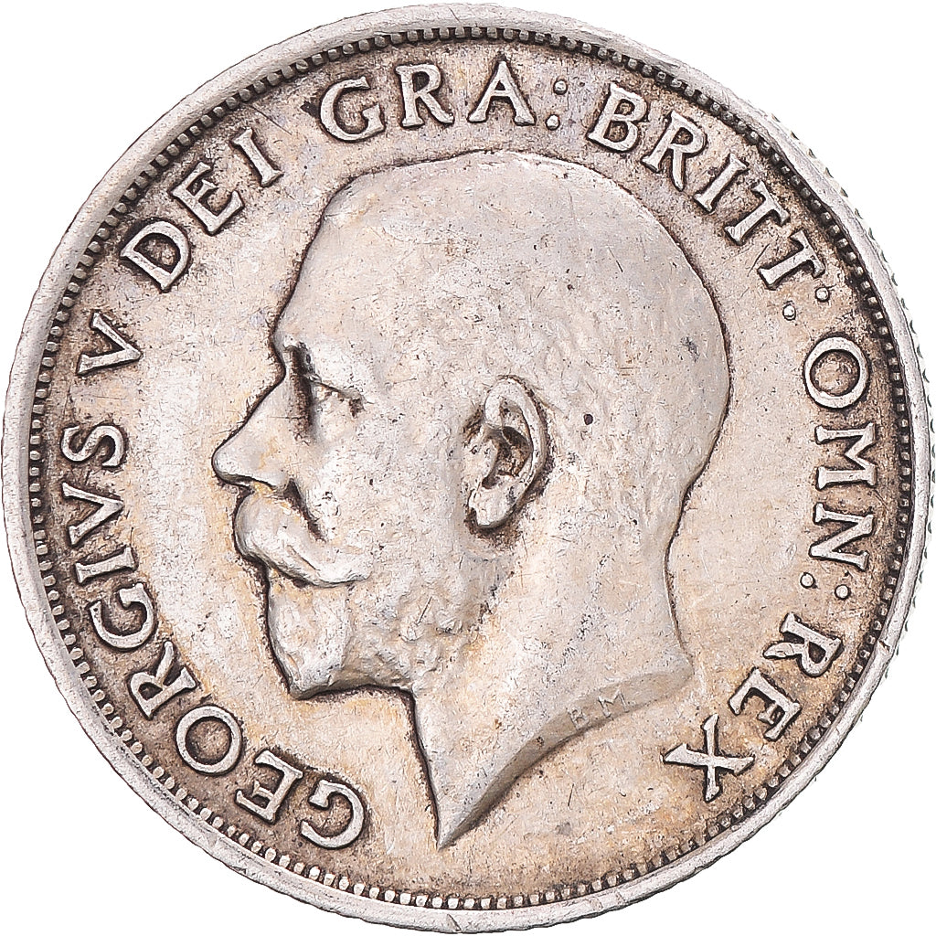 United Kingdom, George V, Shilling, 1914, London, Silver, EF(40-45)