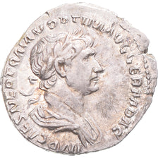 Coin, Trajan, Denarius, 116-117, Rome, AU(55-58), Silver, RIC:361