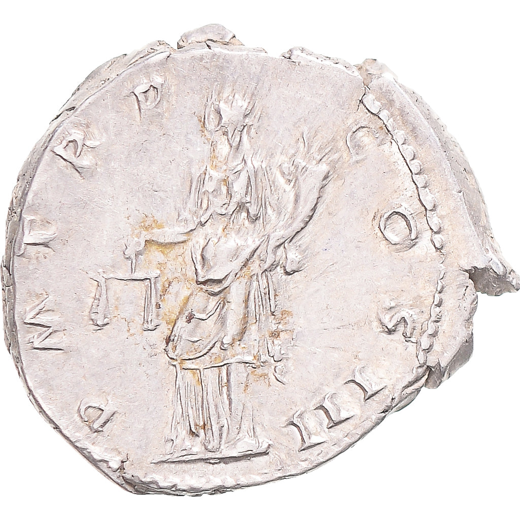 Coin, Hadrian, Denarius, ca. late 120-121, Rome, AU(55-58), Silver, RIC:387