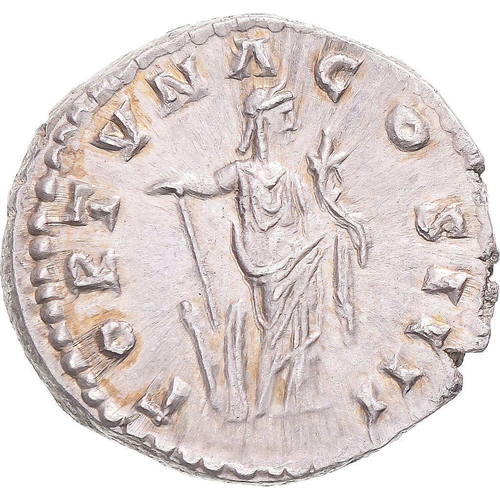 Coin, Antoninus Pius, Denarius, 159-160, Rome, AU(55-58), Silver, RIC:300a