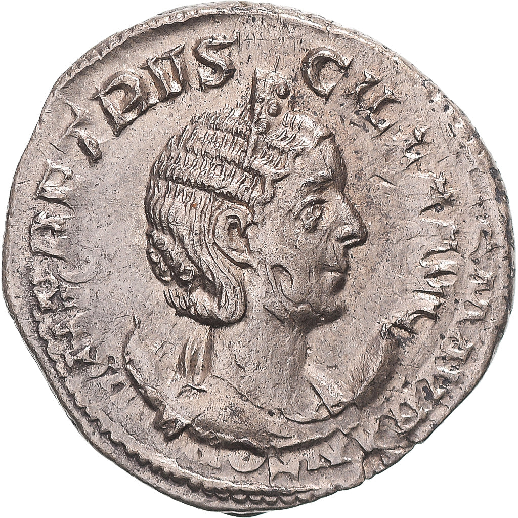 Moneda, Herennia Etruscilla, Antoninianus, 250-251, Rome, MBC+, Vellón, RIC:59b
