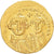Heraclius, with Heraclius Constantine, Solidus, 613-641, Constantinople, Gold