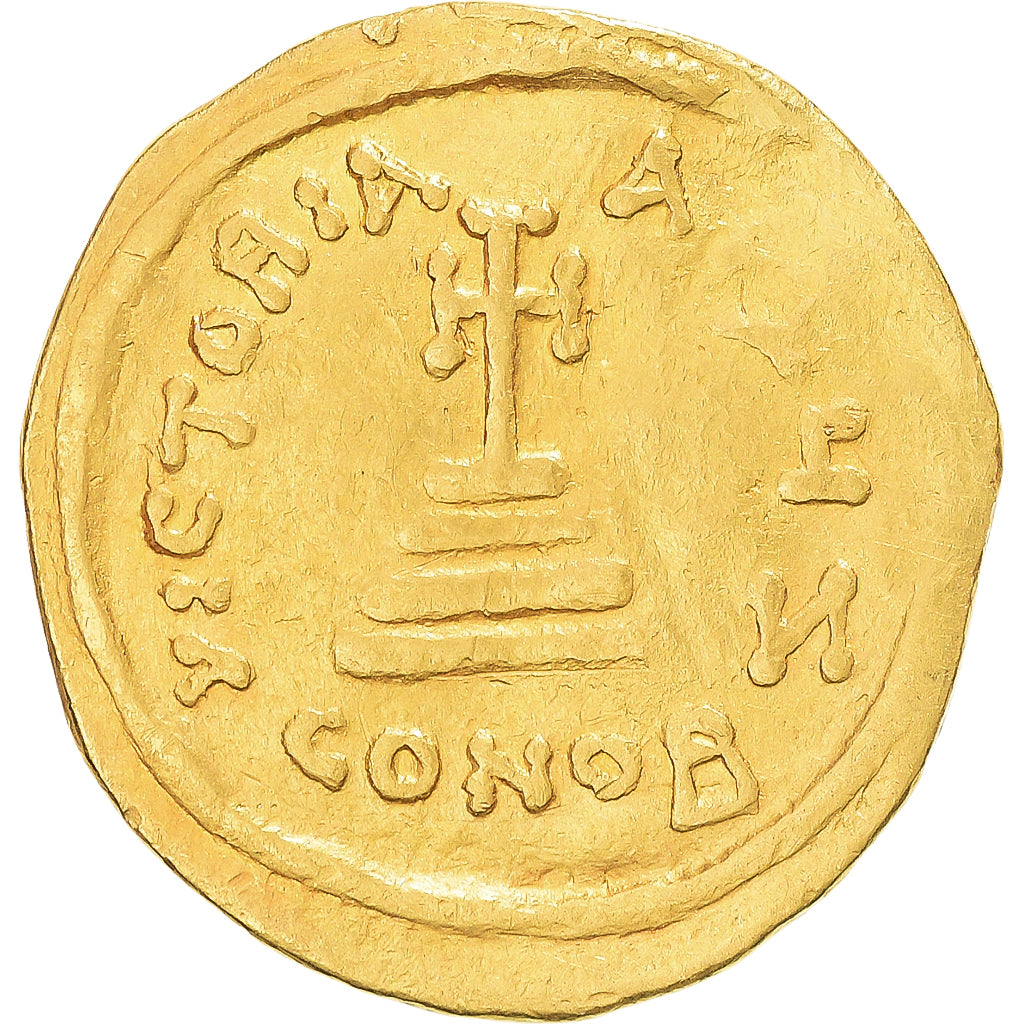 Heraclius & Heraclius Constantin, Solidus, 613-641, Constantinople, Gold