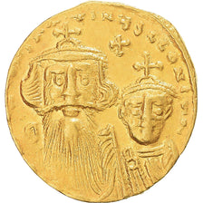 Constans II and Constantine IV, Solidus, 654-659, Constantinople, Oro, MBC