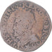 Coin, Spanish Netherlands, Philip II, Liard, 1590, Maastricht, VF(30-35), Copper