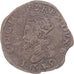 Coin, Spanish Netherlands, Philip II, Liard, 1591, Maastricht, EF(40-45), Copper