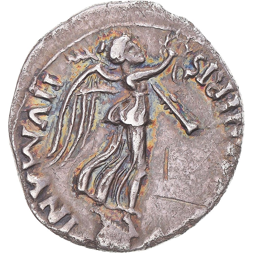 Denarius, 68-69, mint in Gaul, Civil wars, Prata, AU(50-53), RIC:I-73B