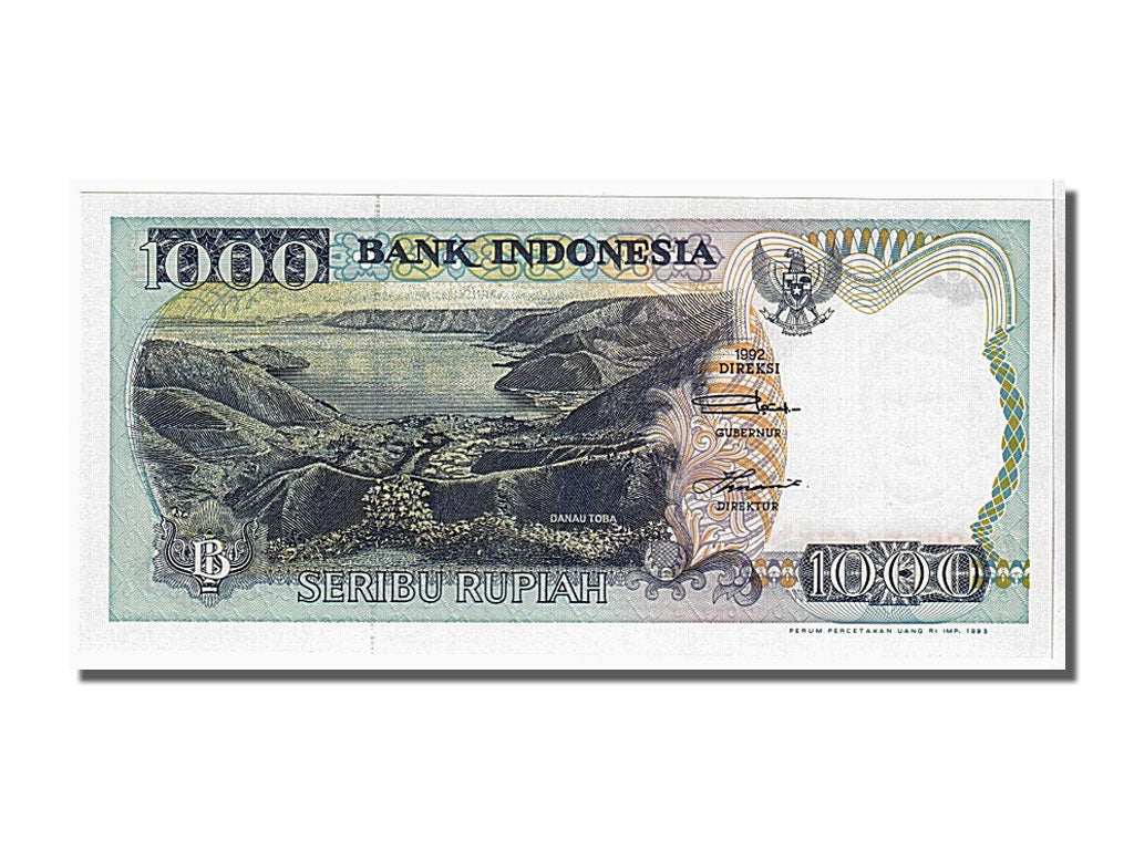 Geldschein, Indonesien, 1000 Rupiah, 1992, KM:129b, UNZ