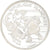 Moeda, França, albertville 92, 100 Francs, 1991, Monnaie de Paris, Proof