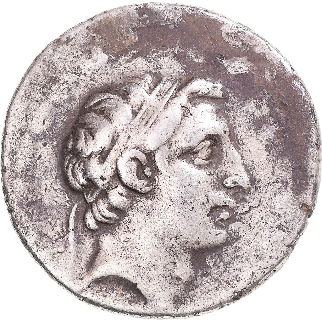 Moeda, Reino Selêucida, Demetrios I, Tetradrachm, 162-150 BC, Antioch