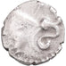 Moneda, Aulerci Cenomani, Denier, ca. 80-50 BC, Le Mans, MBC, Plata