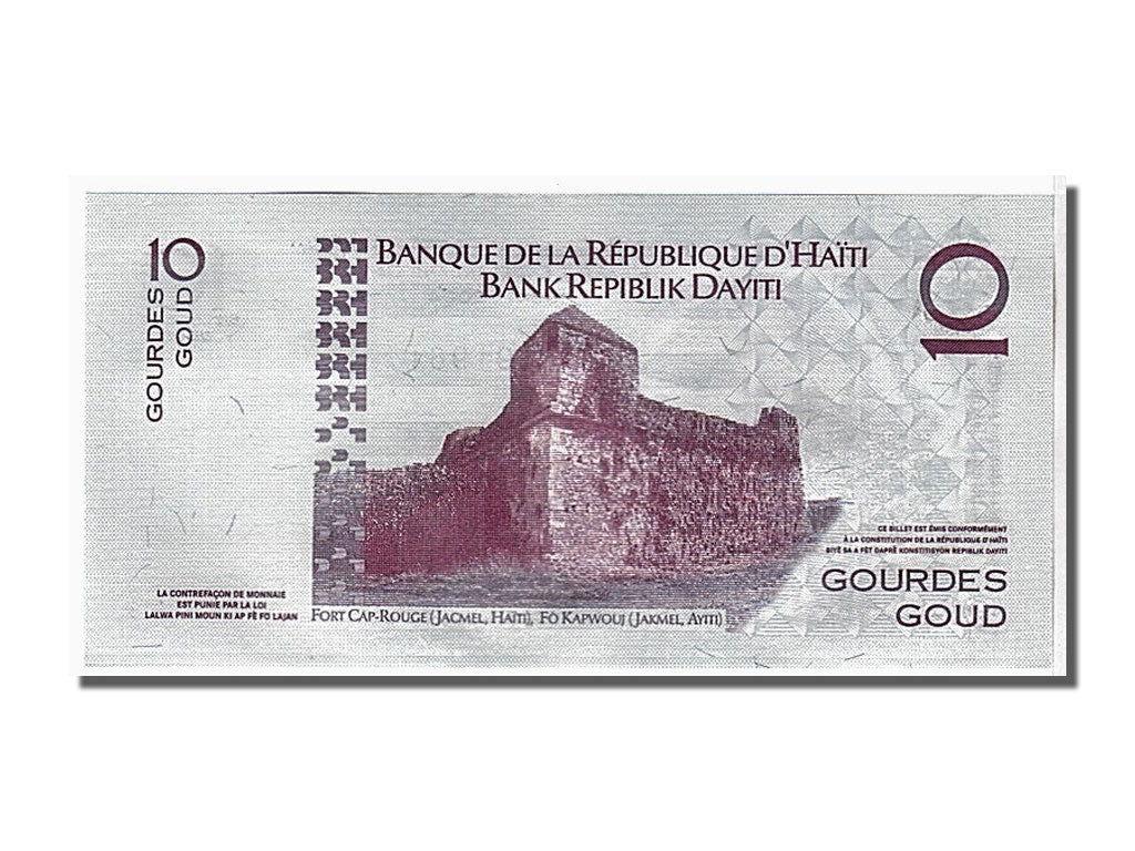 Billet, Haïti, 10 Gourdes, 2006, NEUF