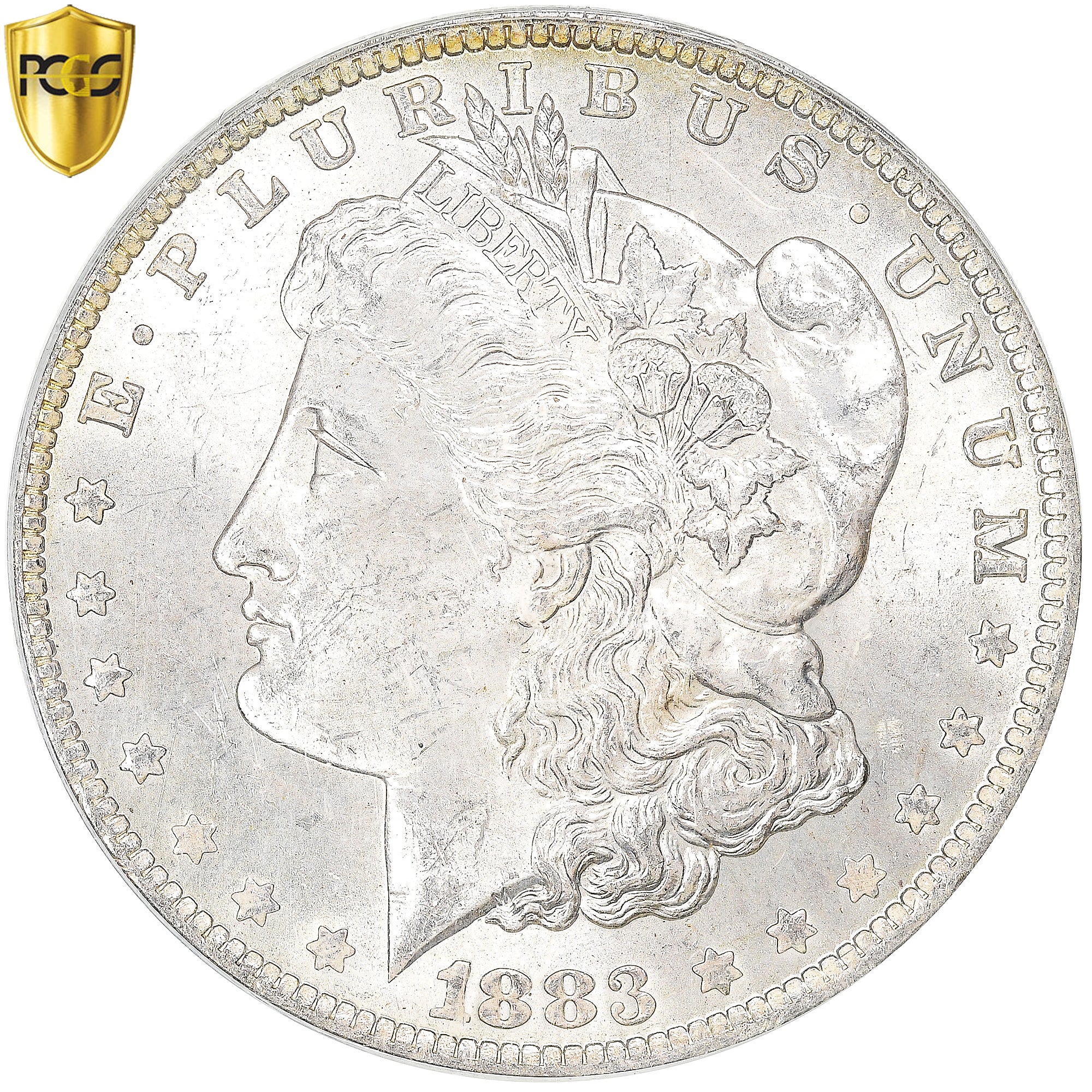 Coin, United States, Morgan dollar, 1883, U.S. Mint, New Orleans, PCGS, MS64