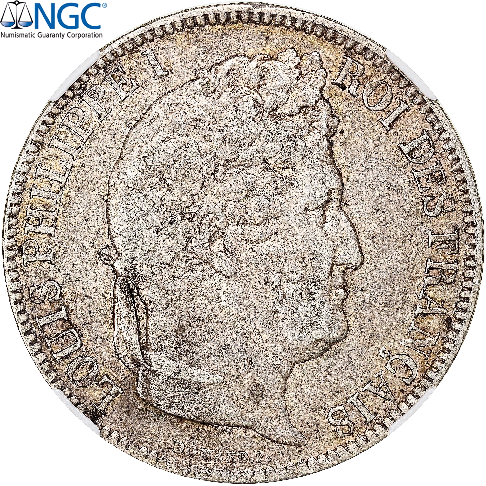 Frankrijk, Louis-Philippe I, 5 Francs, 1831, Bayonne, Zilver, NGC, XF40