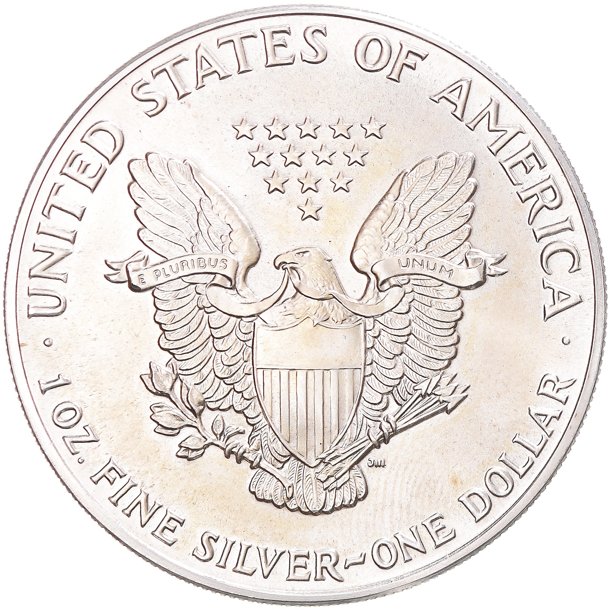 Monnaie, États-Unis, Dollar, 1988, U.S. Mint, Philadelphie, 1 Oz, SPL+, Argent