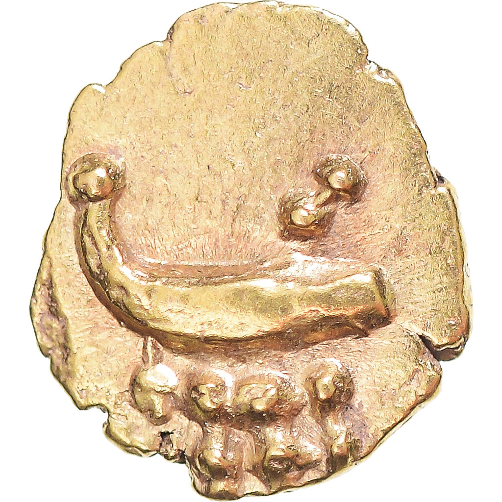 Coin, India, Fanam, AU(55-58), Gold