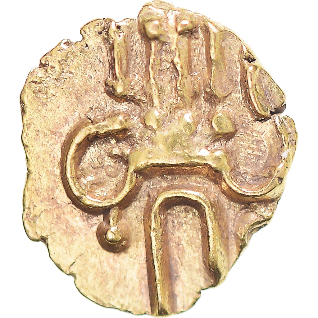 Coin, India, Fanam, AU(55-58), Gold