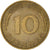 Moneta, GERMANIA - REPUBBLICA FEDERALE, 10 Pfennig, 1975