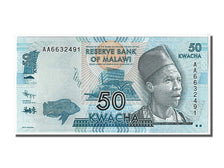 Geldschein, Malawi, 50 Kwacha, 2012, KM:58, UNZ